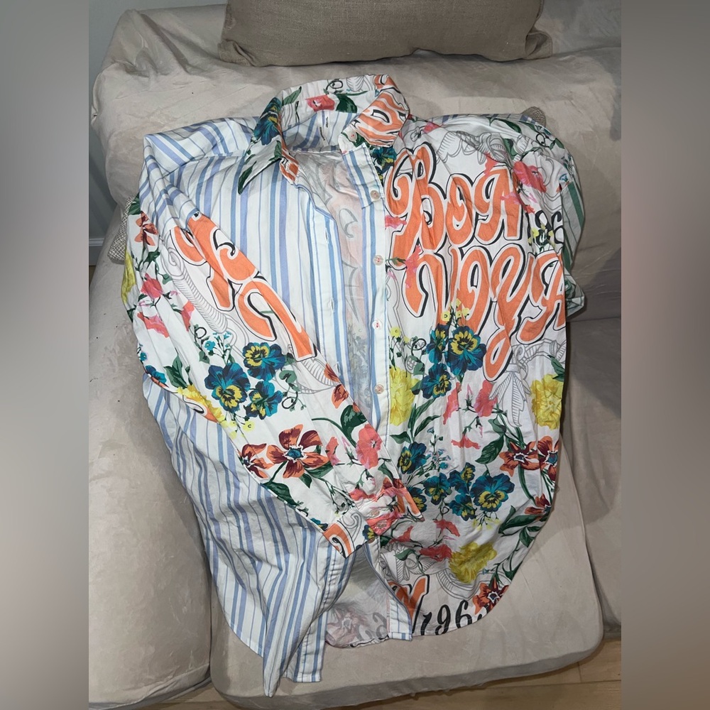 Anthropologie fun button down